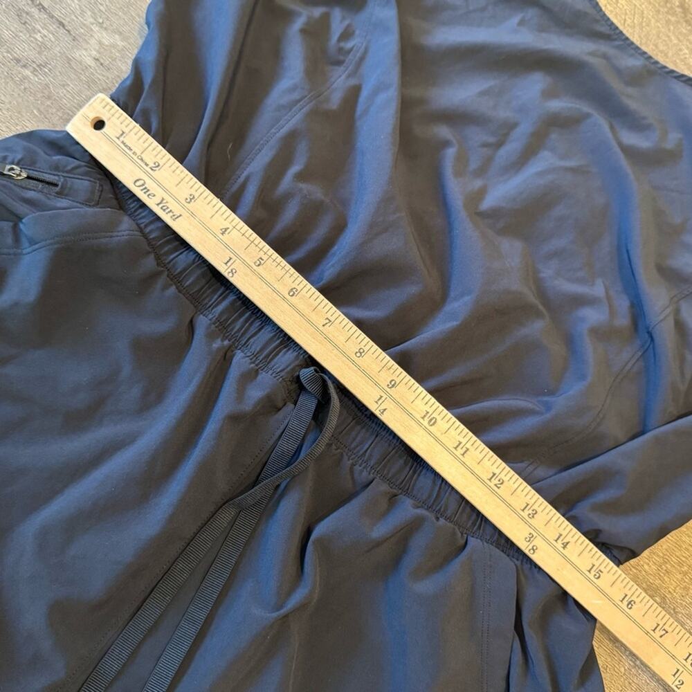All In Motion Black Athletic Tank Short Romper with Tie Elastic Waist Size XL - Picture 7 of 9